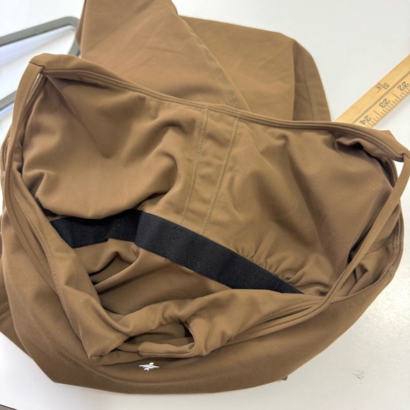 Halara SoftlyZero Plush Backless Active Dress Easy Peezy Edition Sz 4 Brown NWT - Picture 9 of 9